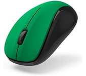 Hama | "MW-300 V2" Ratón inalámbrico óptico 3 botones, silen, receptor USB, Verde