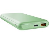 Trust Redoh Batería Externa Carga Rapida 20W 10000mAh, PD 18W USB-C, QC 3.0 USB, 50% Plástico Reciclado, Cable Incluido, Power Bank Cargador iPhone, iPad, Samsung, Xiaomi, Tablet - Verde