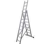 ESCALERA TRANSFORMABLE ALUMINIO 3X9 PELDAÑOS EDM