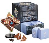CC Countdown Characters by Numskull 2024 Destiny Gingerbread Ghost Shell Figura coleccionable - Producto oficial de Destiny - Estatua de calendario de Adviento para construir