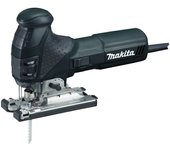 Makita 4351FCTJB - Sierra de calar péndulo (135 mm, LED, color negro