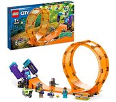 LEGO City Stuntz Smashing Chimpancé Stunt Loop 60338 - Juego de juguetes de construcción para niños, niñas y niños a partir de 7 años (226 piezas)