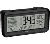 TFA-Dostmann Boxx2 Reloj despertador digital Negro