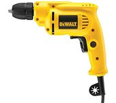 DeWalt DWD014S-QS - Taladro 550W - 1 velocidad variable 10mm portabrocas auto