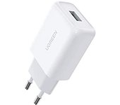 Ugreen 10133 cargador de dispositivo móvil Smartphone Blanco USB Carga rápida Interior