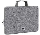 RIVACASE 7915 - Funda para portátil con Asas de 15,6 Pulgadas, 40 x 28 x 3,7 cm, Impermeable, Ultraligera, compacta, para Hombre y Mujer, Funda Delgada para computadora