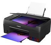 Canon Pixma G650 Megatank, Impresora Fotográfica 3 en 1, Sistema de Inyección de Tinta, Depósitos de Tinta Rellenables, Conectividad WiFi, Pantalla LCD, Print, Ahorro de Energía, Negro
