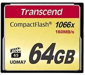 Transcend - Transcend - CompactFlash Card 1000x 64GB