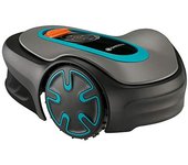Gardena SILENO minimo cortadora de césped Robot cortacésped Batería Negro, Azul