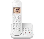 Panasonic KX-TGC420 Teléfono DECT Identificador de llamadas Blanco