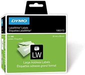 DYMO LW etiquetas auténticas grandes de dirección | 36 mm x 89 mm | rollo de 260 etiquetas con reverso fácil de retirar | autoadhesivas | para etiquetadoras LabelWriter
