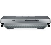 Siemens iQ100 LU62LFA51 campana De pared Plata 250 m³/h D