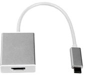 LMP USB-C to HDMI 2.0 Adaptador gráfico USB 3840 x 2160 Pixeles Plata