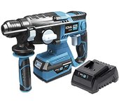 Kit martillo percutor 20v con 1 bateria 4.0a. y cargador 08772 30x19.5cm koma tools pro series battery