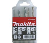Makita D-23759 - Estuche de brocas para madera, metal y ladrillo 1/4"