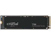 Crucial T700 SSD 4TB PCIe Gen5 NVMe M.2 SSD Interno Gaming, Hasta 12.400MB/s, Microsoft DirectStorage, Compatibilidad PCIe 4.0, Disco Duro SSD - CT4000T700SSD3