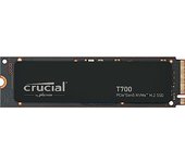 Crucial T700 SSD 2TB PCIe Gen5 NVMe M.2 SSD Interno Gaming, Hasta 12.400MB/s, Microsoft DirectStorage, Compatibilidad PCIe 4.0, Disco Duro SSD - CT2000T700SSD3