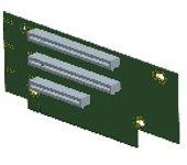 Intel - Tarjeta vertical de r2x08gz (3xpciex16 @ x8)