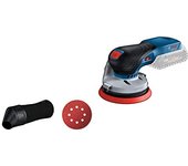 Bosch GEX 18V-125 Professional Lijadora rotorbital 10000 RPM 20000 OPM Negro, Azul, Gris, Rojo