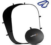 Walimex pro Fondo Plegable 2en1 b/n 150x200 PES