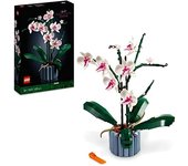 LEGO Botanical Orquídeas Flores y Plantas Artificiales Blancas y Rosas, Regalo por el Día de la Madre, Jarrón Azul, Decoración del Hogar, Manualidades y Maquetas para Adultos 10311