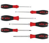 WIHA 21250 - Juego de destornilladores SoftFinish® 530HK6 SoftFinish Ref. 530HK6