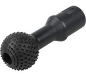 wolfcraft Escofina esférica para amoladora angular, Ø 31,5 mm I 4386000 I Para realizar hendiduras y contornos en madera