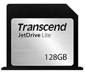 Transcend JetDrive Lite 350 - 128GB Tarjeta para MacBook Pro Retina 15" Mediados 2012 - Principios 2013