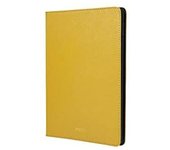 'dbramante1928 - Funda de Piel para Apple iPad 9,7 (2017/2018) [Modelo: Tokyo I Saffiano de Piel I Hecho a Mano I Stand Función I Deep Amber] - Ton ideam 5189