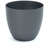 PLASTIKEN Cuenco Tes Cuenco - 38 x 33 cm - Gris antracita