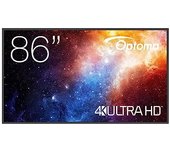 Optoma N3861K Pantalla plana para señalización digital 2,18 m (86") LED Wifi 450 cd / m² 4K Ultra HD Negro Android 11 24/7