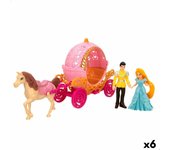 Playset colorbaby isabella 6 unidades 28,5 x 14,5 x 7 cm carruaje