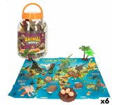 Playset colorbaby 19 piezas 6 unidades 17 x 9 x 6 cm dinosaurios