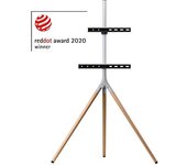 One For All Tripod WM 7472 soporte para TV 165,1 cm (65") Roble, Plata, Gris