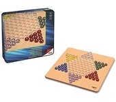 Cayro - Damas Chinas Madera Metal Box - Juego de Mesa Tradicional - Juego para niños - Juego de Mesa (750)