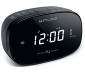 Muse M-155 CR Radio Despertador Negro