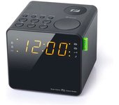 Muse M-187 CR Radio Despertador Negro
