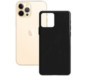 Ksix Funda Rígida Negra para iPhone 12 Pro