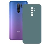 Ksix Funda Silk Verde para Xiaomi Redmi 9