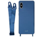 Cool Funda Colgante Azul para iPhone X/XS