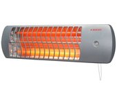Jocel Calentador de Cuarzo 1500W Gris