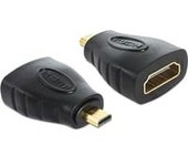HDMI micro D/HDMI A HDMI mirco D Negro, Adaptador