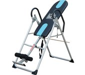 Homcom Tabla de Inversión Gravitacional Plegable con Altura Ajustable a 147-198cm y Cinturón de Seguridad Carga 136kg Material de Acero   Aosom España