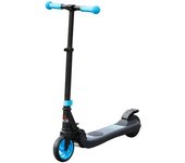 Homcom Patinete Eléctrico para Niños +6 Años Scooter Plegable con Altura Ajustable Batería 24V Carga 50 kg 71x36,5x75-80 cm Azul   Aosom España