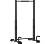 SPORTNOW Estación de Dip, Soporte para flexiones, Ajustable en Altura de 93-117 cm Capacidad de carga de 540 kg Entrenamiento de Cuerpo   Aosom España