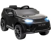 AIYAPLAY Coche Eléctrico para Niños con Licencia Land Rover Discovery Sport Batería 12V Mando a Distancia Faros y Música Negro