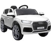 Homcom Coche Eléctrico para Niño +3 Años Audi Q5 con Mando a Distancia MP3 Luces y Sonidos Apertura de Puerta 116x75x56cm Carga 30kg   Aosom España