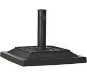 Outsunny Base para Sombrilla de Jardín de 12 kg para Mástil Ø32/38 mm para Terraza Patio Balcón 44x44x33 cm Negro   Aosom España