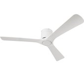 Homcom Ventilador de Techo 29W con Mando a Distancia Ventilador Silencioso Ø132 cm con 3 Aspas Reversibles 6 Velocidades Blanco   Aosom España