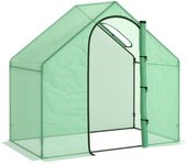 Outsunny® Invernadero Transparente de Jardín Vivero Casero Plantas 180x105x150cm